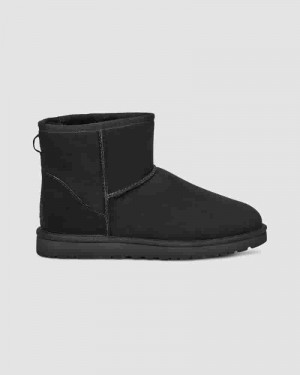 Botas UGG Classic Mini Hombre Negras | COE8630B