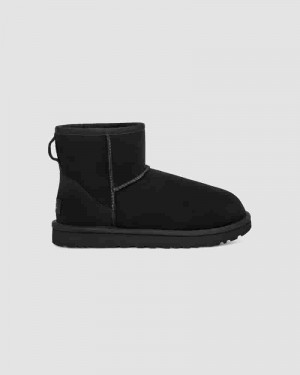 Botas UGG Classic Mini II Boot Niños Negras | COQ8685M