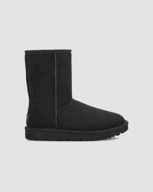 Botas UGG Classic Short II Mujer Negras | COG8543S