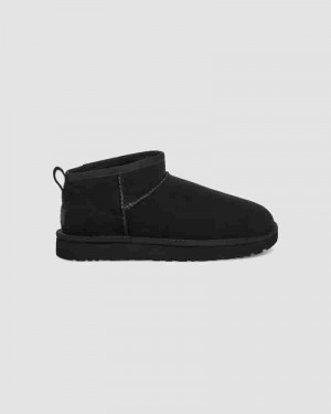 Botas UGG Classic Ultra Mini Mujer Negras | COE8531B