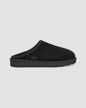 Pantuflas UGG Classic Slip-On Hombre Negras | COY8679X