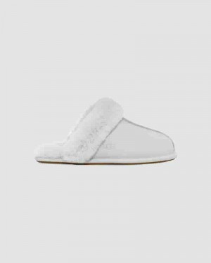 Pantuflas UGG Scuffette II Mujer Gris Blancas | COL8599I