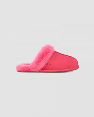 Pantuflas UGG Scuffette II Mujer Rosas Rojas | COK8598O