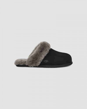 Pantuflas UGG Scuffette II Niños Negras Gris | COL8718I