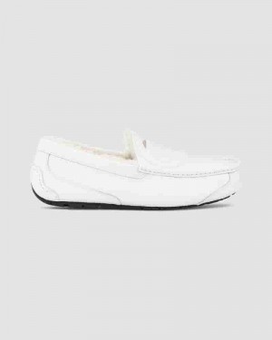 Pantuflas UGG X Telfar Loafer Crinkle Hombre Blancas | COC8663T