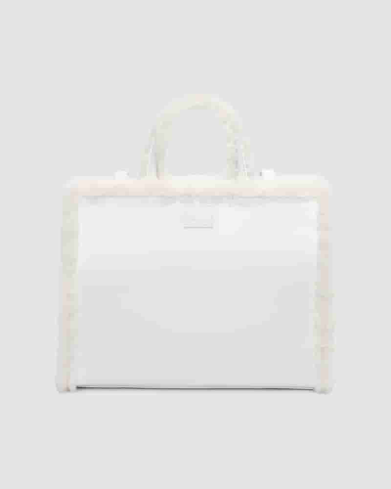 Bolsas UGG All Gender X TELFAR Medium Shopper Crinkle Mujer Blancas | COC8507T