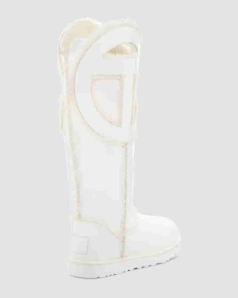 Botas UGG All Gender X TELFAR Logo Tall Hombre Blancas | COP8642J