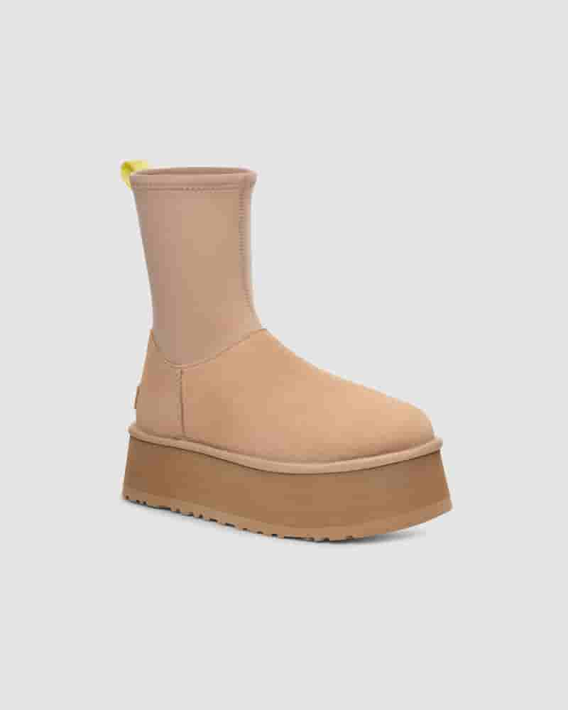 Botas UGG Classic Dipper Mujer Marrones | COC8559T