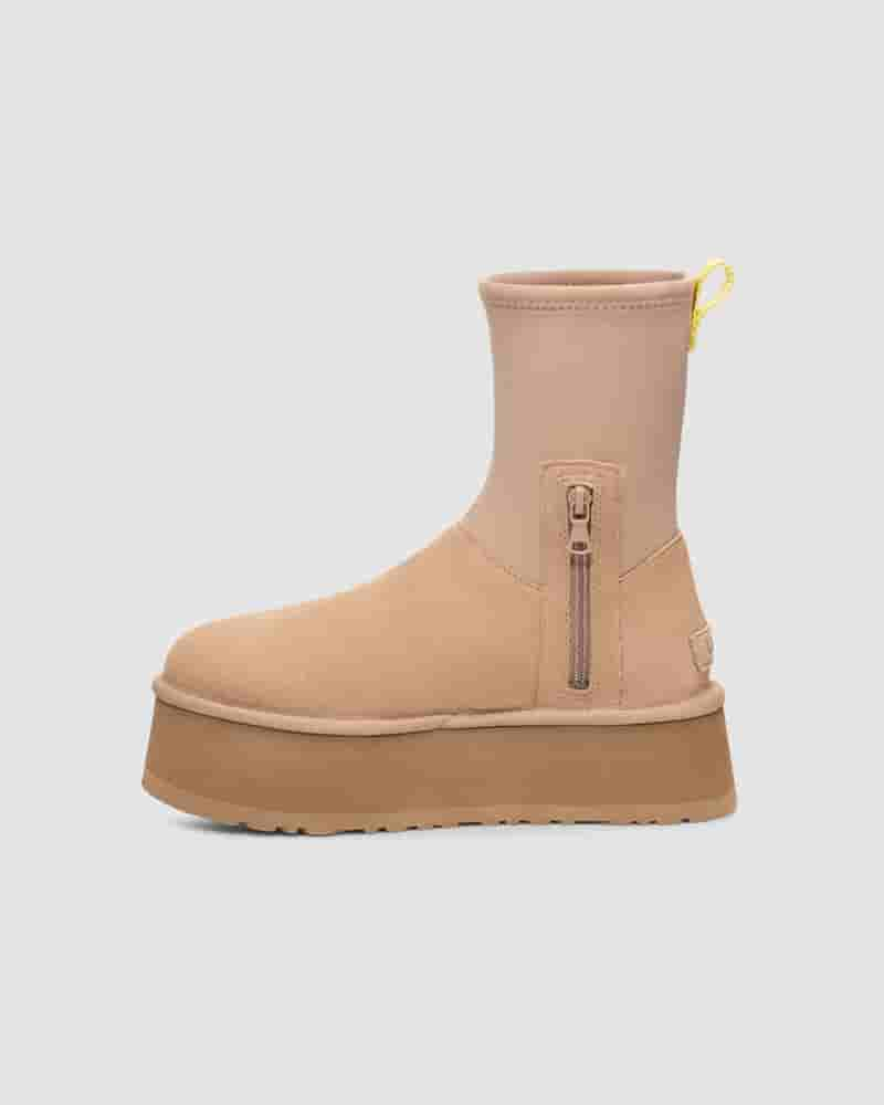 Botas UGG Classic Dipper Mujer Marrones | COC8559T