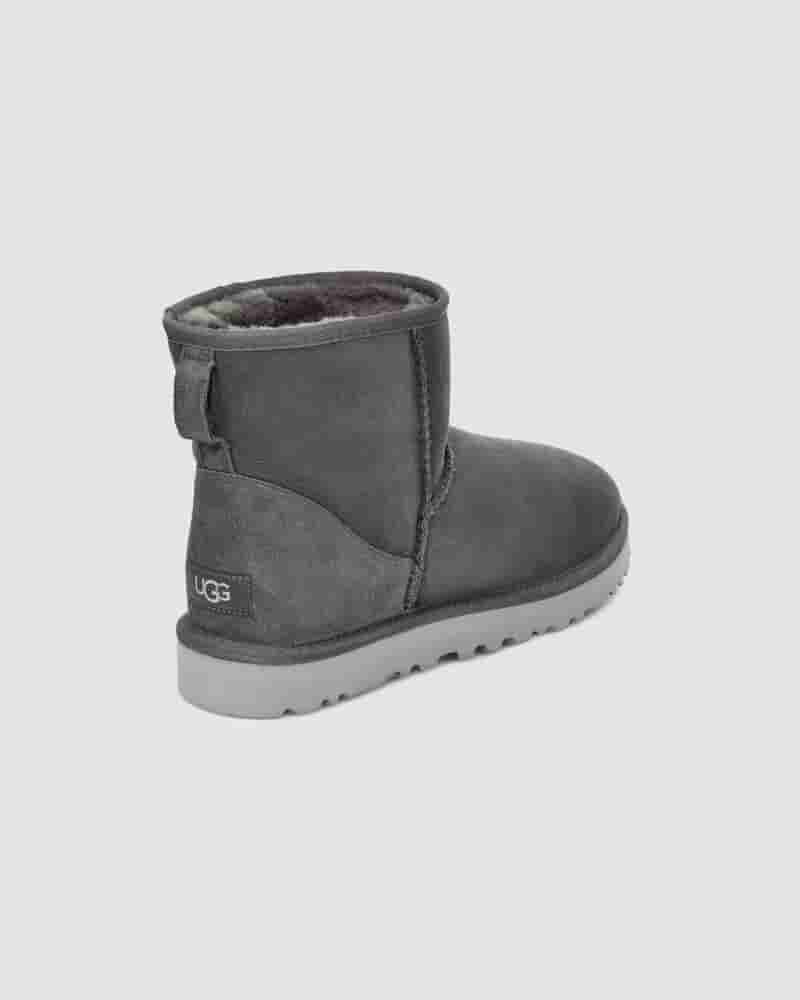 Botas UGG Classic Mini Hombre Gris Oscuro | COQ8632M