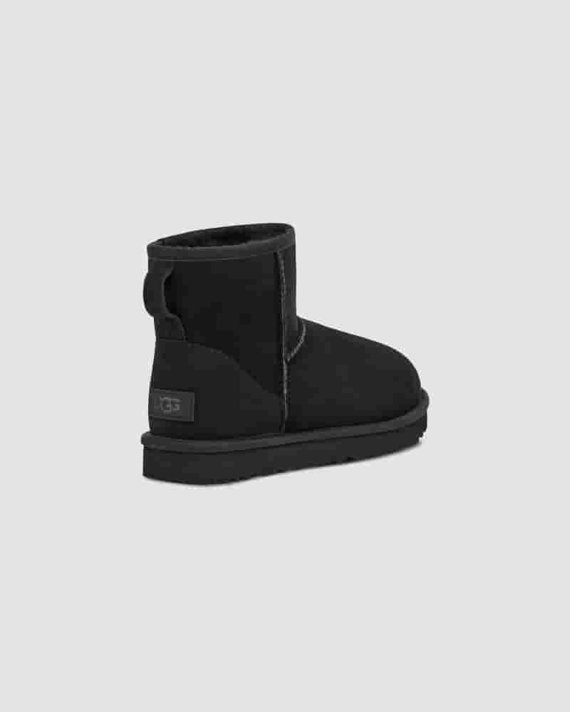 Botas UGG Classic Mini II Boot Niños Negras | COQ8685M