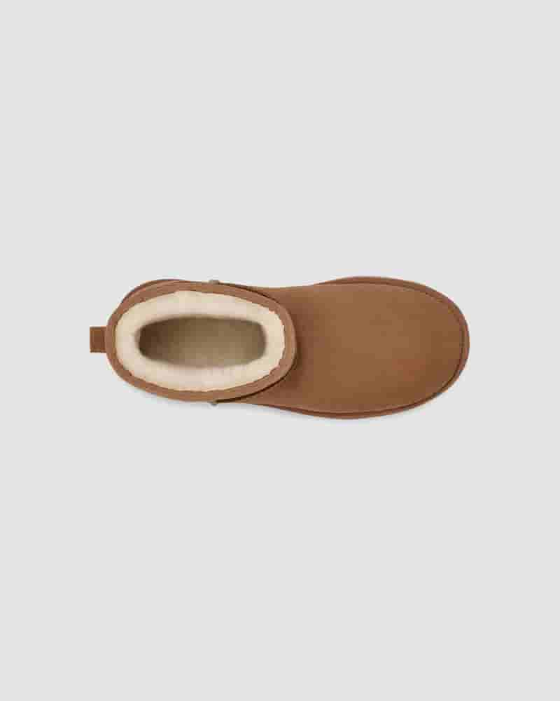 Botas UGG Classic Mini Platform Niños Cafe | COM8710Q