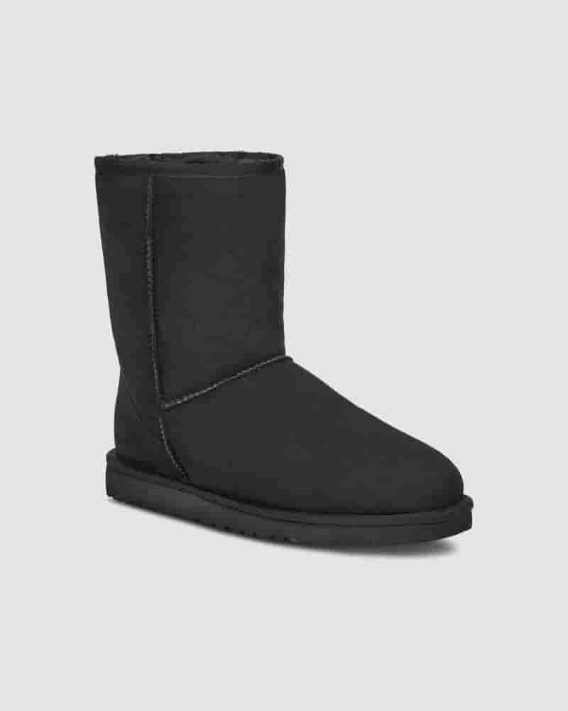 Botas UGG Classic Short Hombre Negras | COE8635B