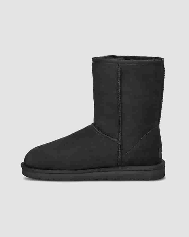 Botas UGG Classic Short Hombre Negras | COE8635B