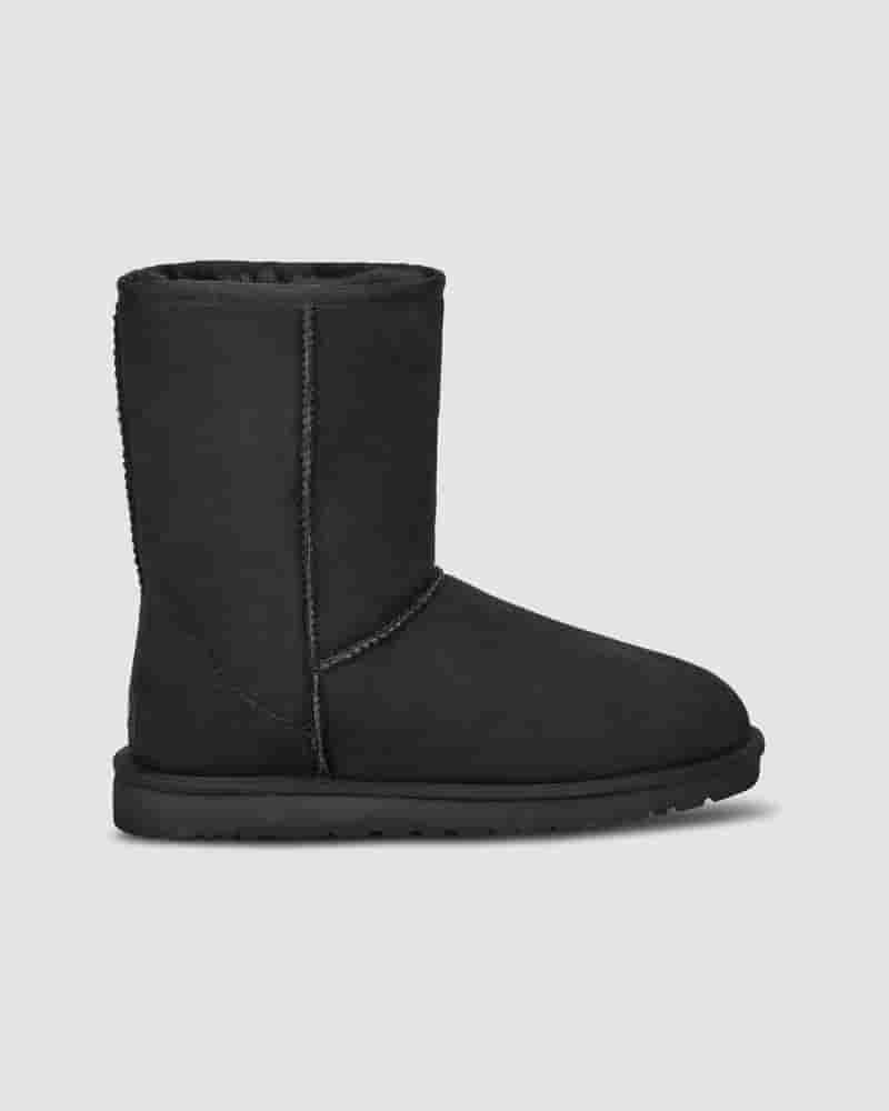 Botas UGG Classic Short Hombre Negras | COE8635B