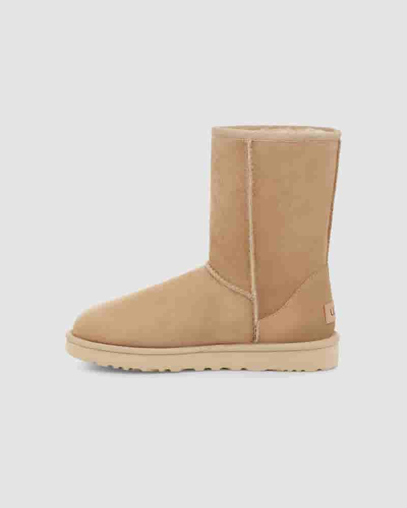 Botas UGG Classic Short II Mujer Moutarde | COD8541F