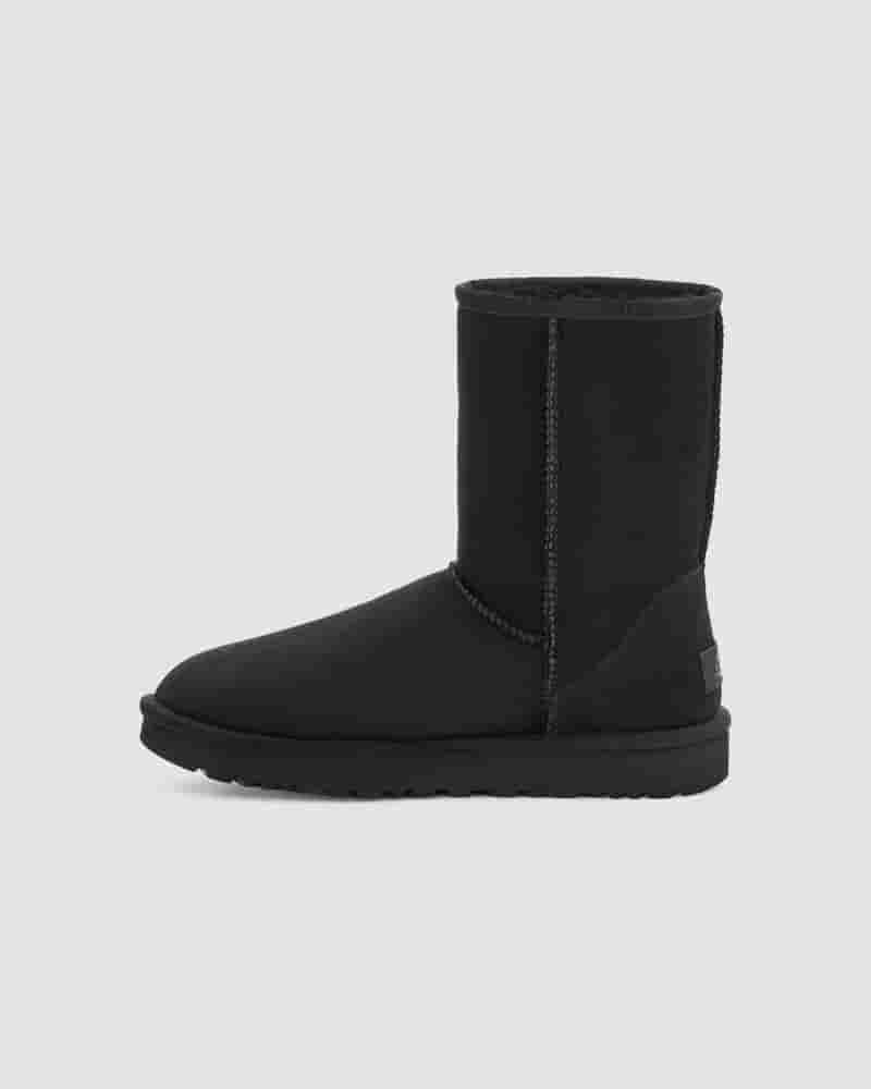 Botas UGG Classic Short II Mujer Negras | COG8543S