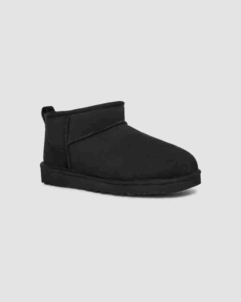 Botas UGG Classic Ultra Mini Hombre Negras | COG8647S