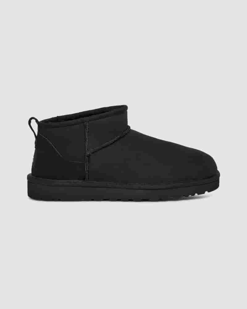 Botas UGG Classic Ultra Mini Hombre Negras | COG8647S