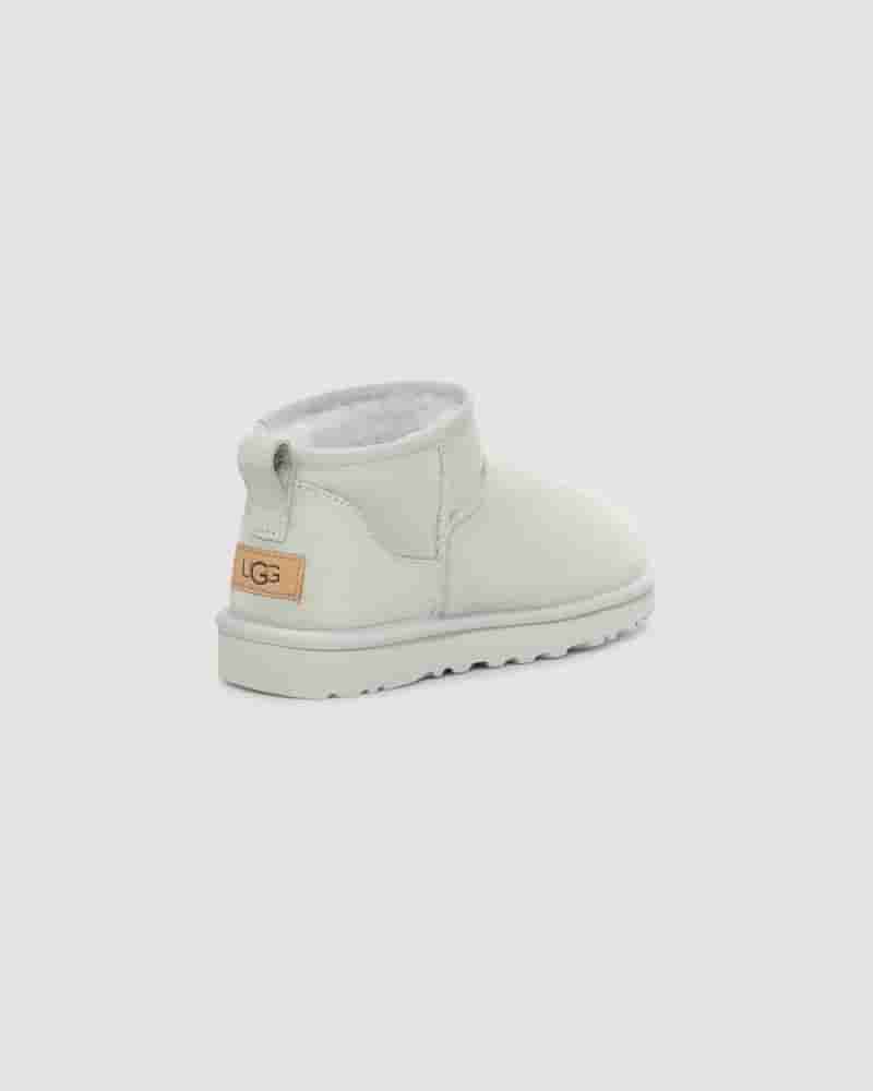 Botas UGG Classic Ultra Mini Mujer Blancas | COI8536L