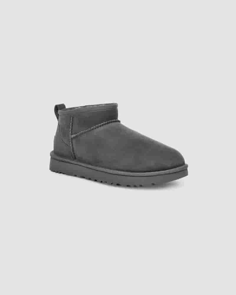 Botas UGG Classic Ultra Mini Mujer Gris | COW8530N