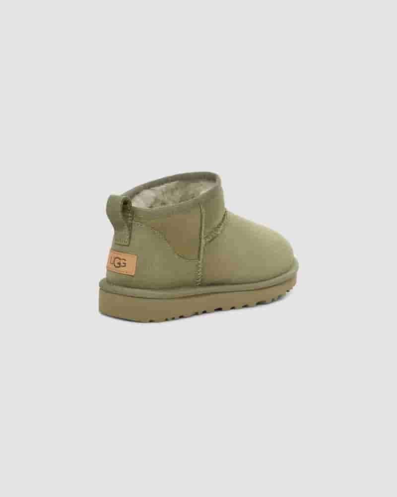 Botas UGG Classic Ultra Mini Mujer Verde Oliva | COO8537K