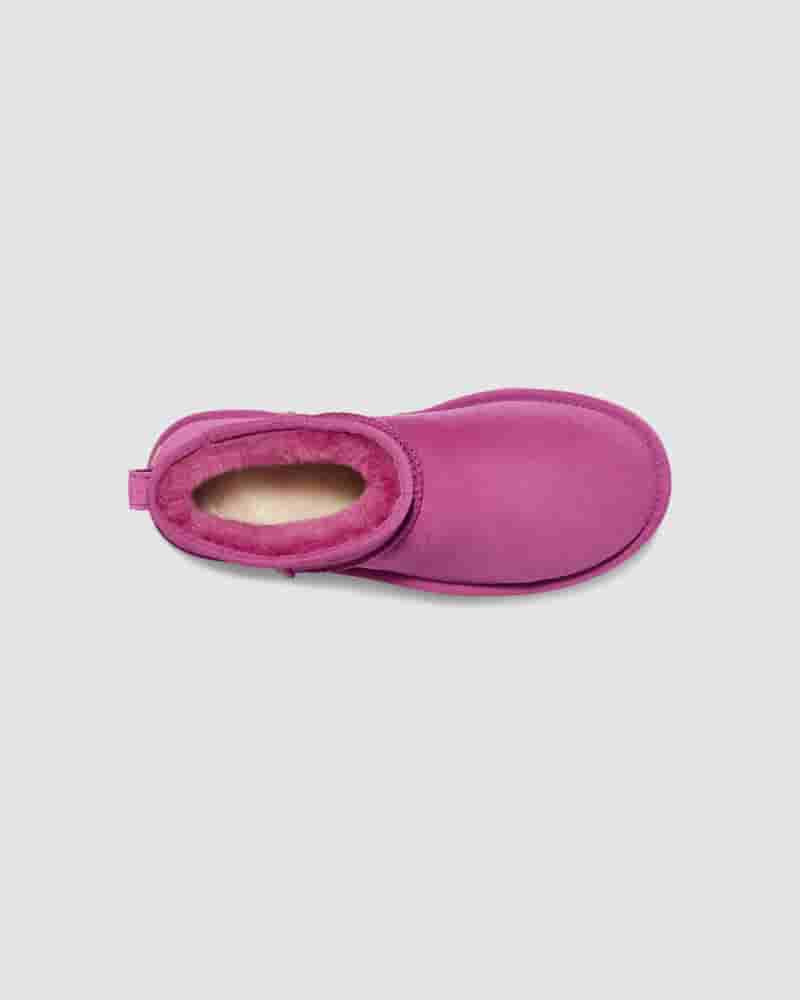 Botas UGG Classic Ultra Mini Niños Moradas | COX8705Y