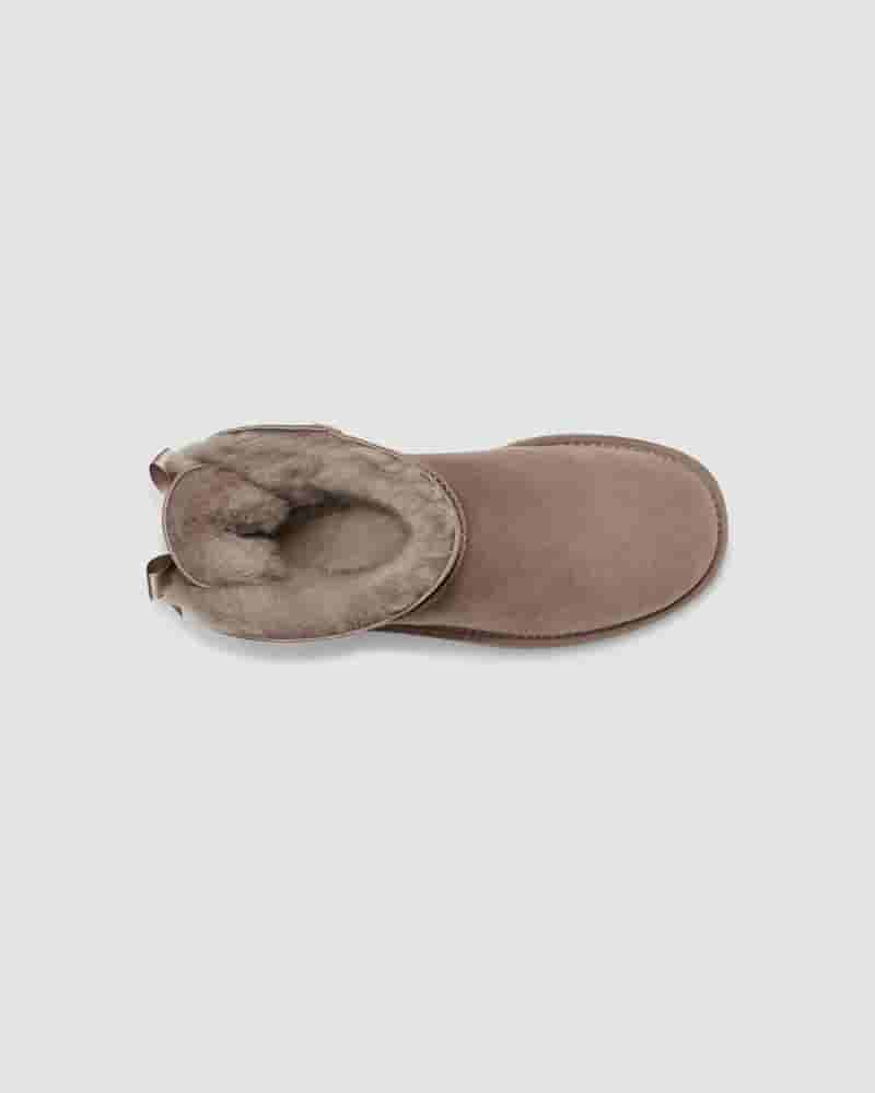 Botas UGG Mini Bailey Bow II Mujer Kaki | COE8526B