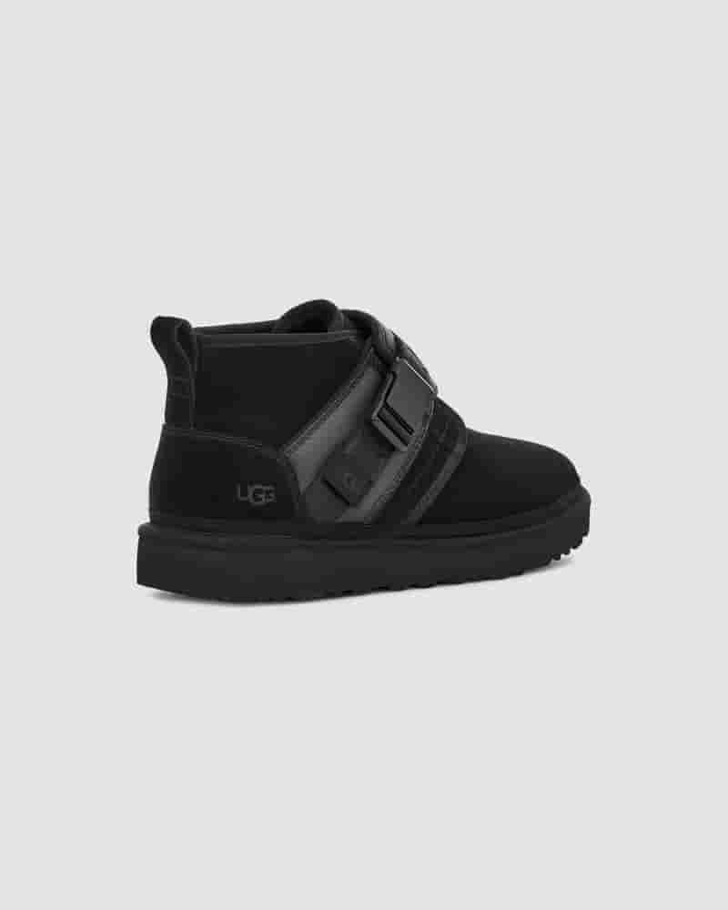 Botas UGG Neumel Snapback Hombre Negras | COF8646D