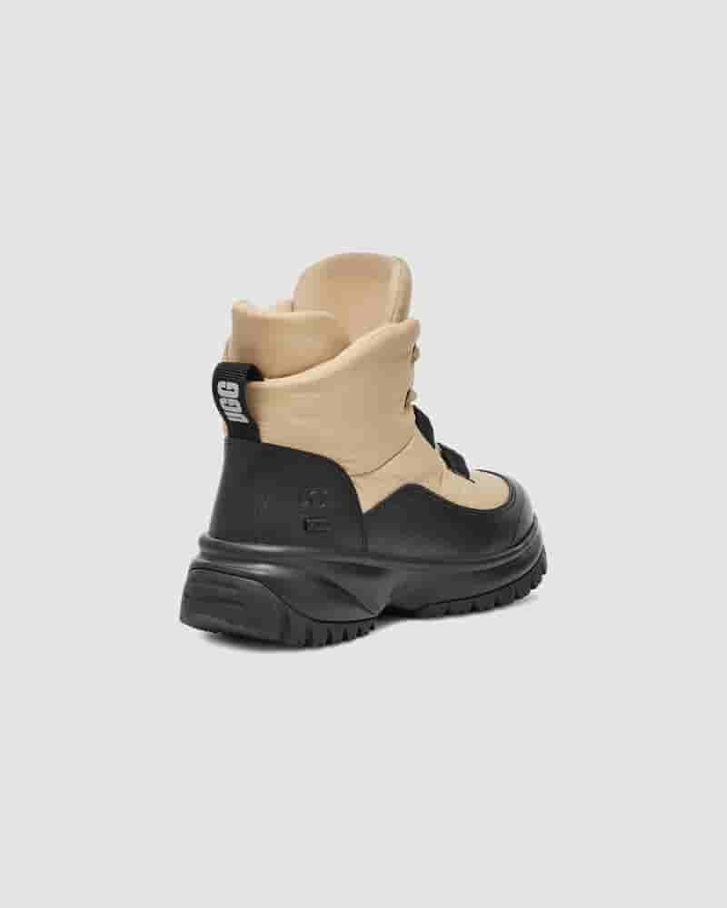 Botas UGG Weather Yose Puffer Encaje Mujer Moutarde | COJ8512P