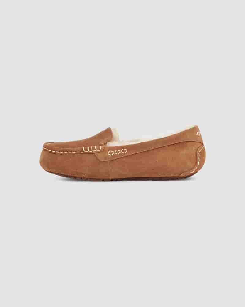 Pantuflas UGG Ansley Mujer Cafe | COF8619D