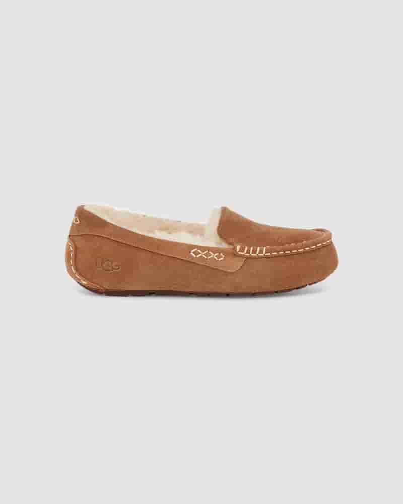 Pantuflas UGG Ansley Mujer Cafe | COF8619D