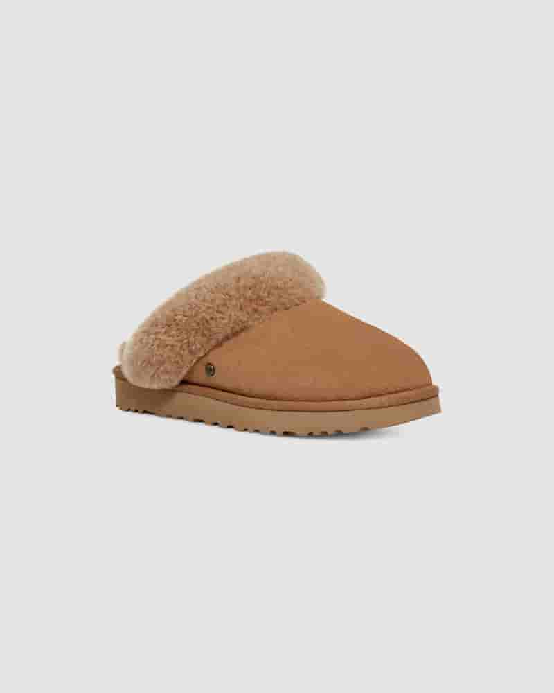 Pantuflas UGG Classic II Mujer Cafe | COG8618S