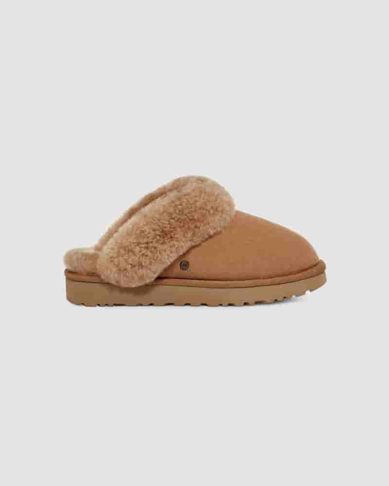 Pantuflas UGG Classic II Mujer Cafe | COG8618S