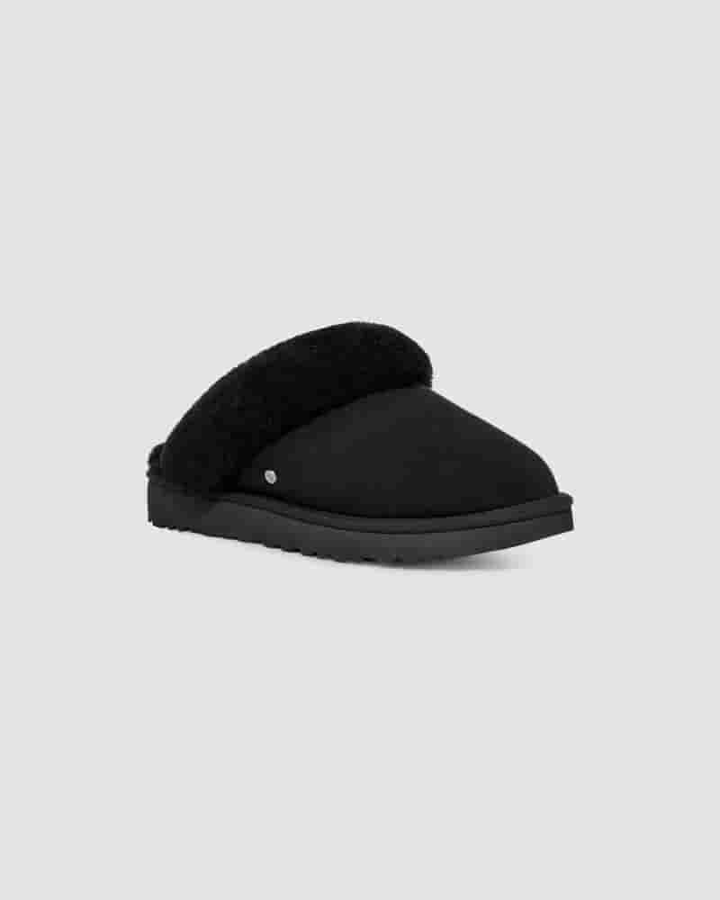 Pantuflas UGG Classic II Mujer Negras | COJ8616P