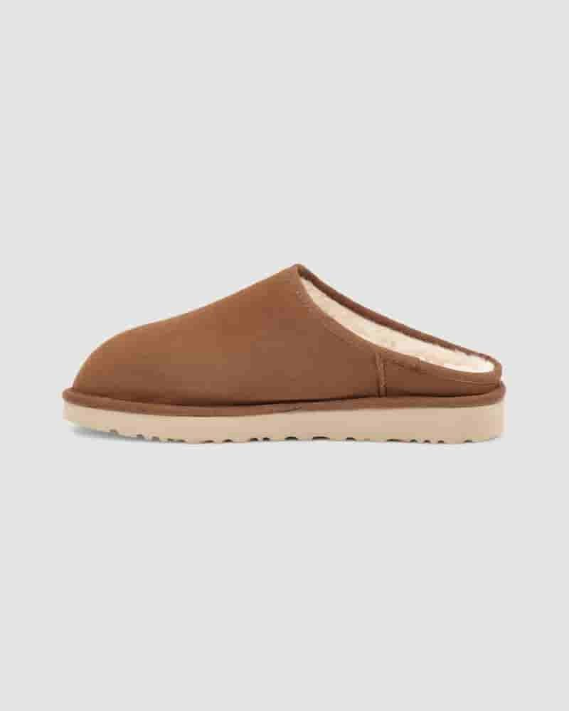 Pantuflas UGG Classic Slip-On Hombre Cafe | CON8660W