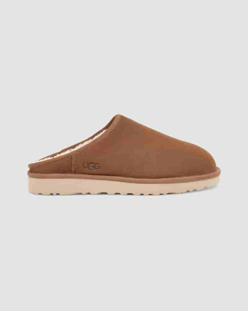 Pantuflas UGG Classic Slip-On Hombre Cafe | CON8660W