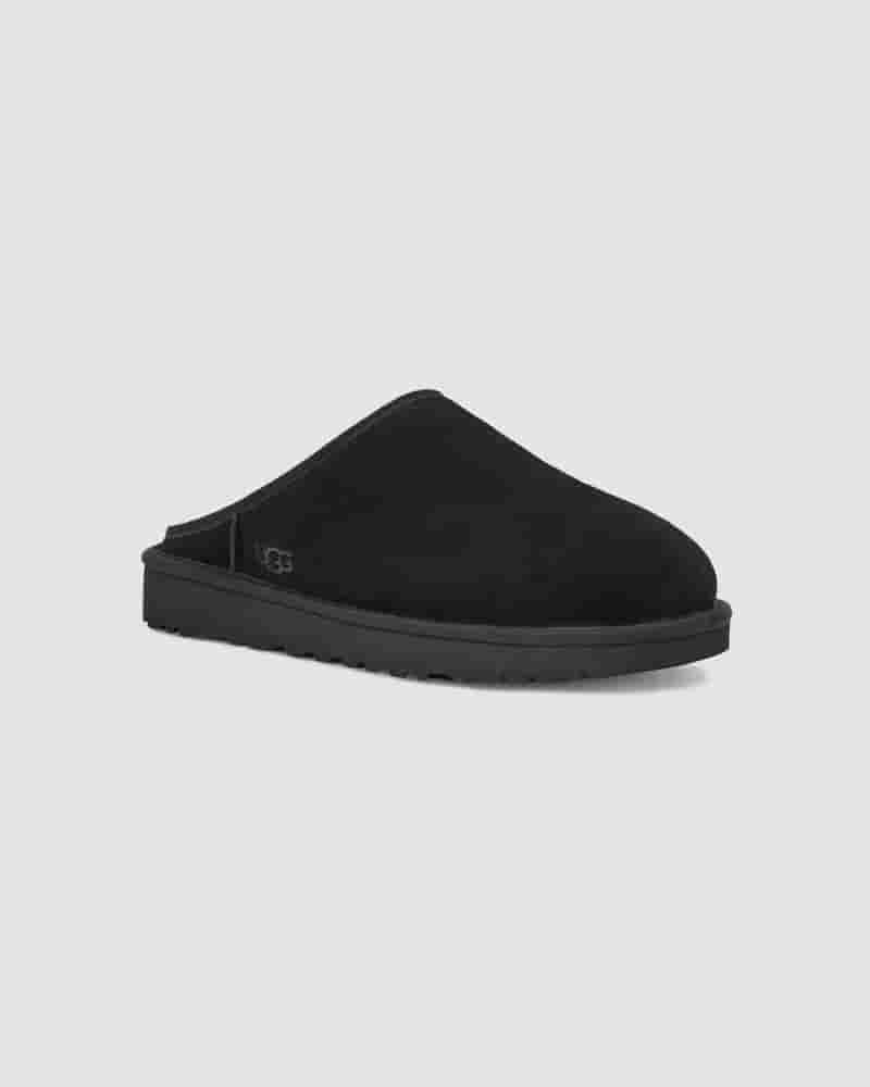 Pantuflas UGG Classic Slip-On Hombre Negras | COY8679X