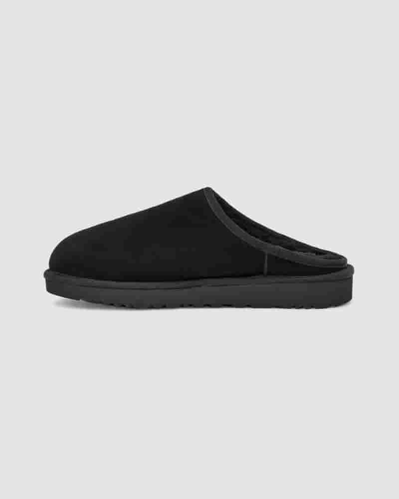 Pantuflas UGG Classic Slip-On Hombre Negras | COY8679X