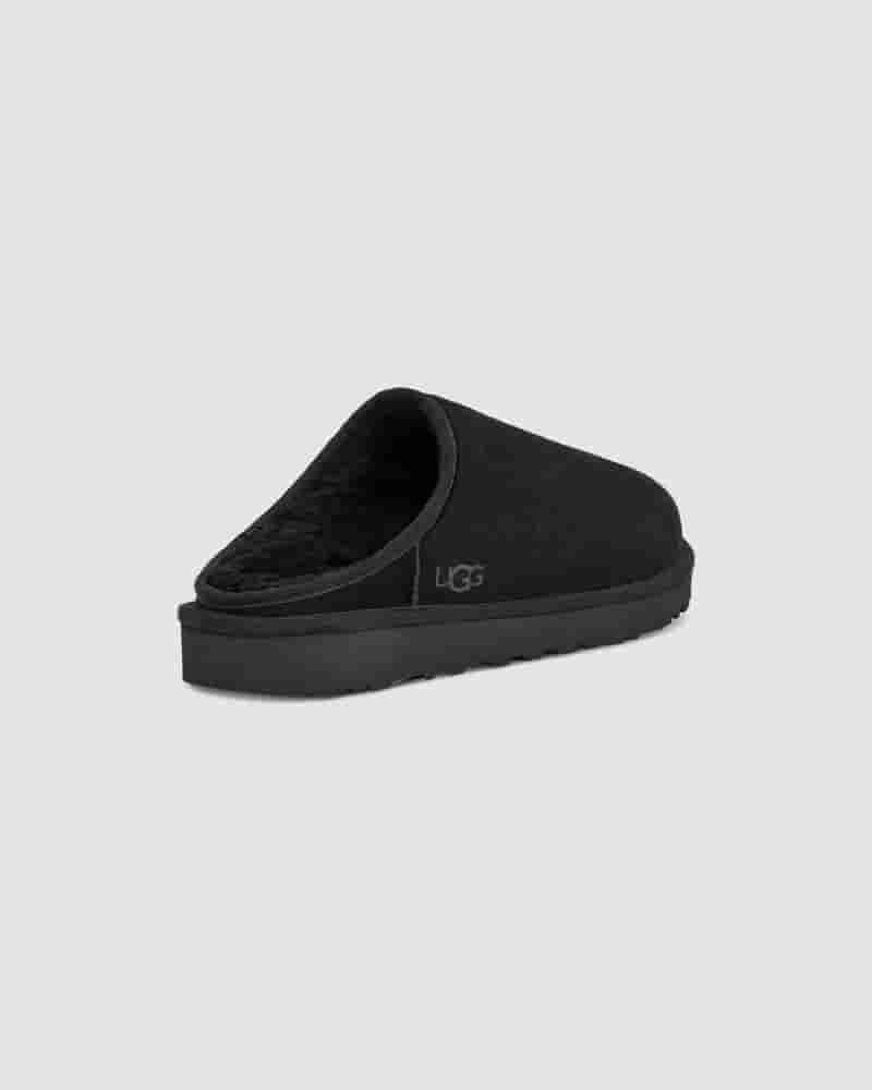 Pantuflas UGG Classic Slip-On Hombre Negras | COY8679X