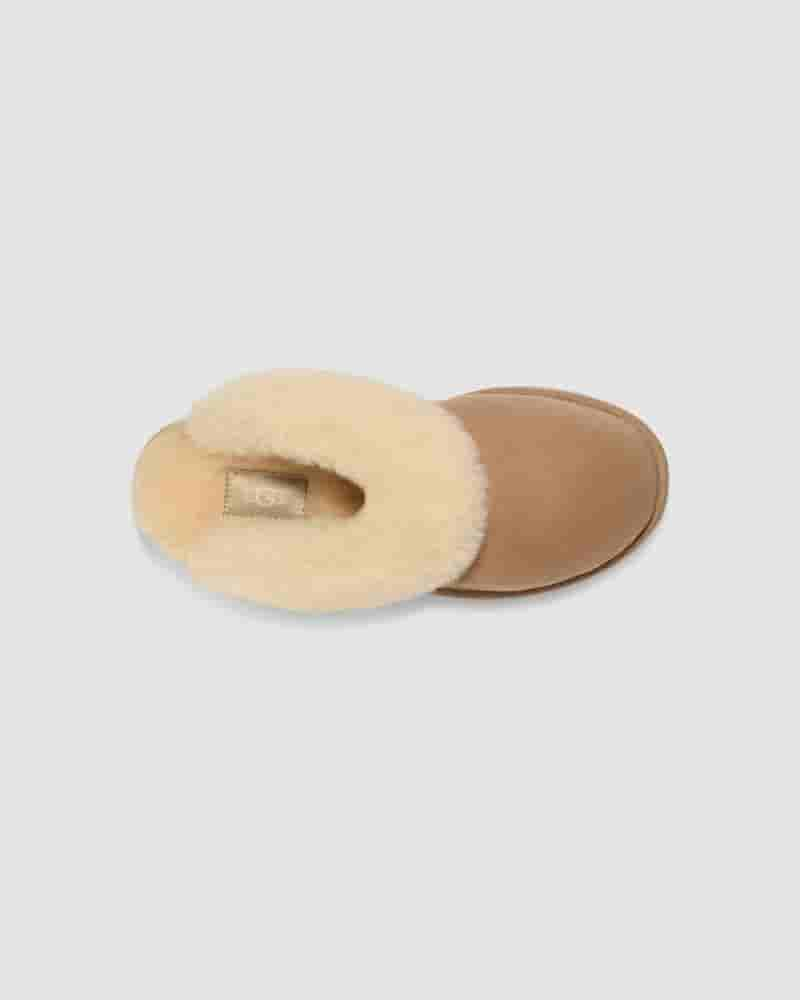 Pantuflas UGG Classic Slipper II Niños Marrones | COR8733V