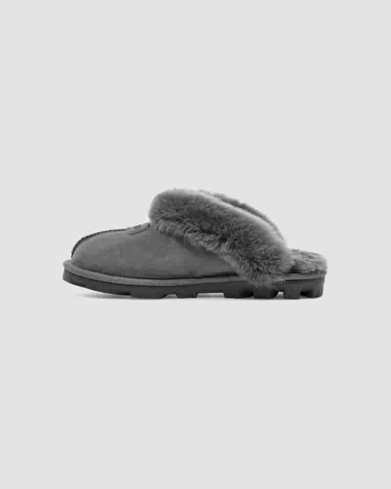 Pantuflas UGG Coquette Slipper Mujer Gris | COZ8613U