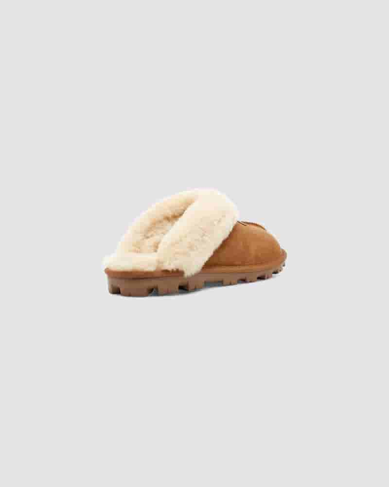 Pantuflas UGG Coquette Slipper Mujer Marrones | COL8614I