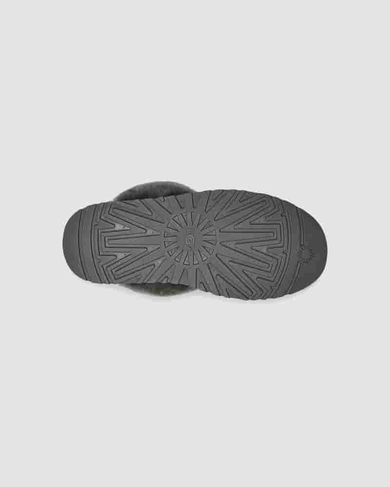 Pantuflas UGG Disquette Mujer Gris | COC8611T