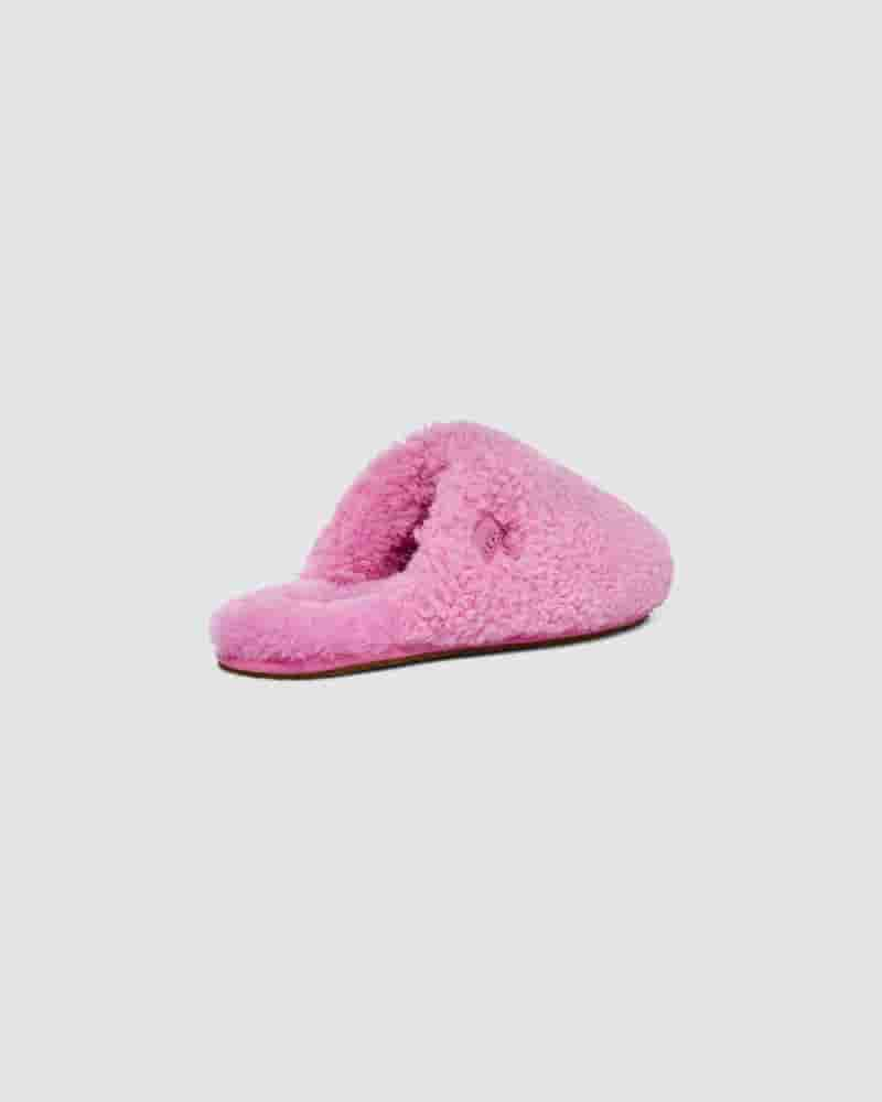 Pantuflas UGG Maxi Curly Slide Mujer Rosas | CON8605W