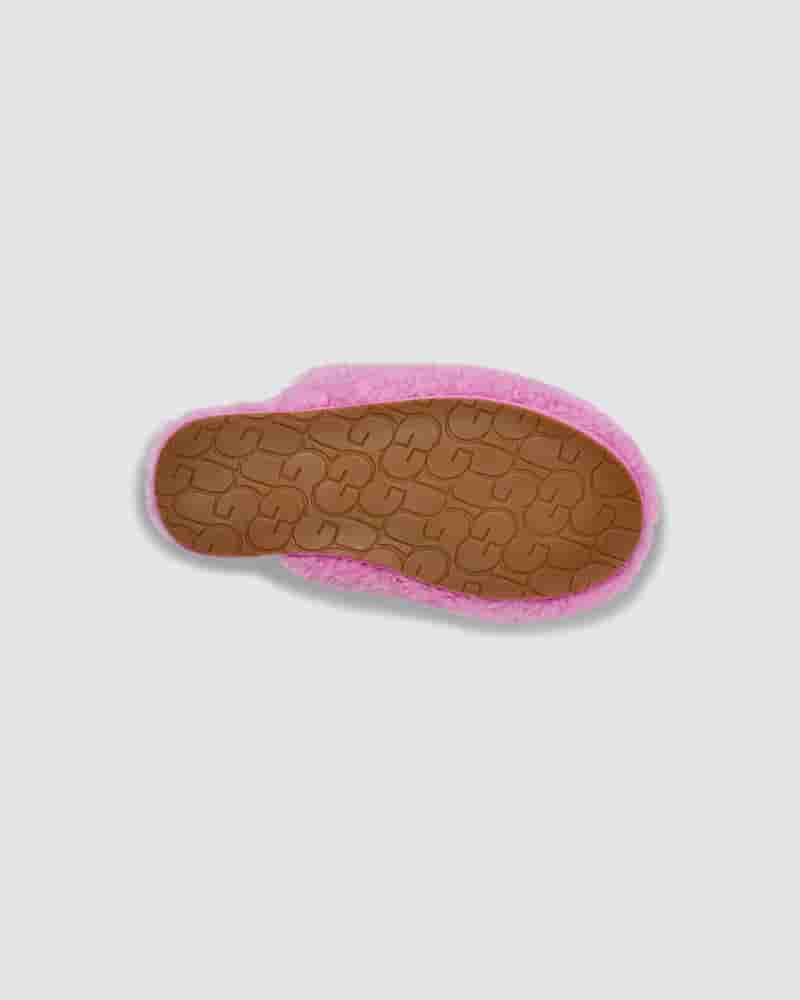 Pantuflas UGG Maxi Curly Slide Mujer Rosas | CON8605W