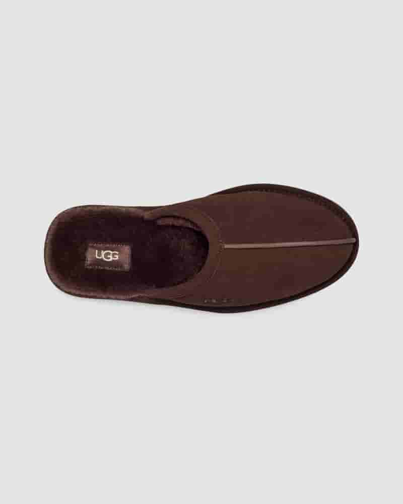 Pantuflas UGG Scuff Hombre Cafe | COG8670S