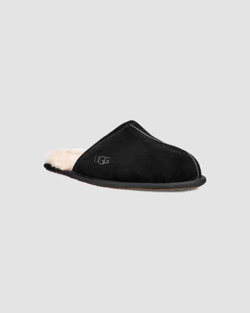 Pantuflas UGG Scuff Hombre Negras | COH8669A