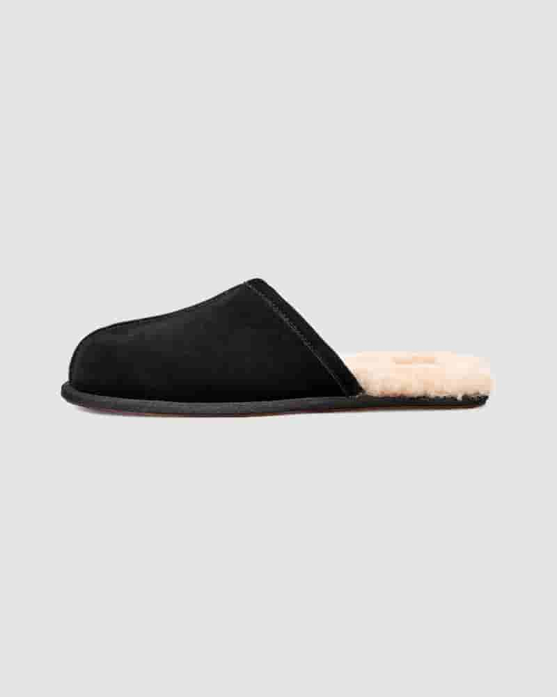 Pantuflas UGG Scuff Hombre Negras | COH8669A