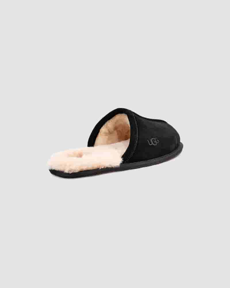 Pantuflas UGG Scuff Hombre Negras | COH8669A